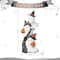 Glitzhome® 13" Halloween Stacked Ghost Table Décor